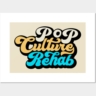 Pop Culture Rehab Logo Posters and Art